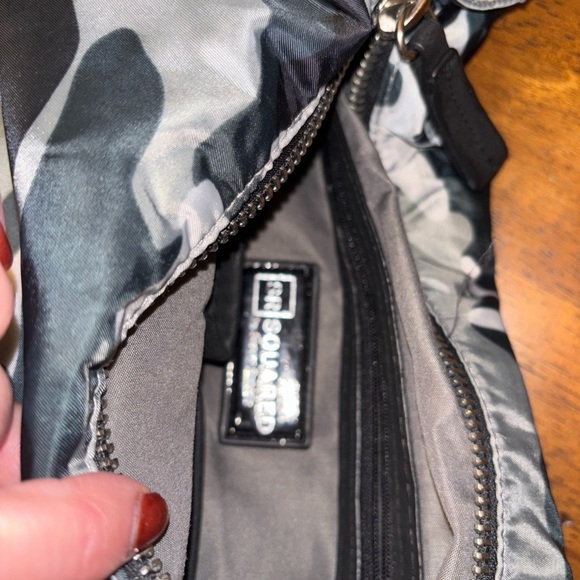 SR Squared sonia roberts Shoulder Bag purse camo pattern - Picture 4 of 6